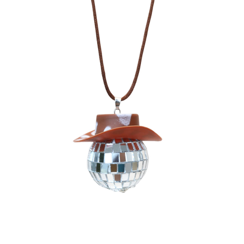 Disco Cowboy Hat Halsban