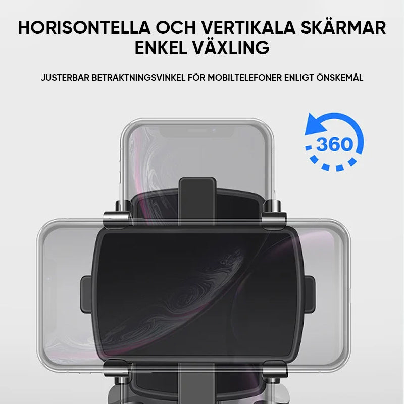 360º telefonhållare för bilens instrumentbräda