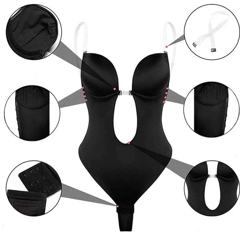 Rygglös body shaper-bh