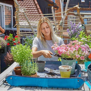 Trädgårdsunderlägg | För omplantering av växter