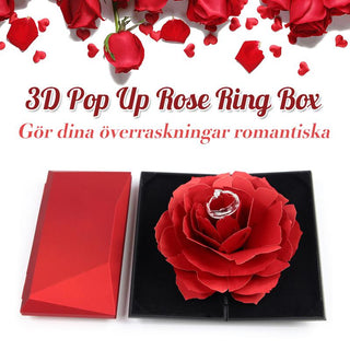 3D Rose Ring Box