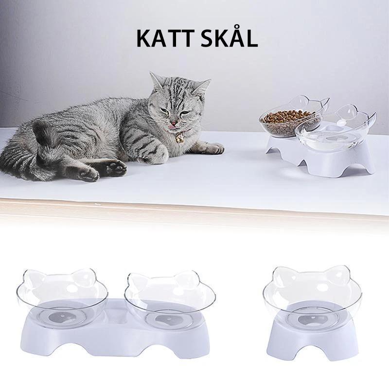 Kattmatskål (enkel / dubbel)