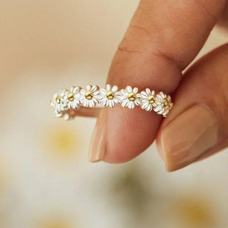 Justerbar Little Daisy Ring