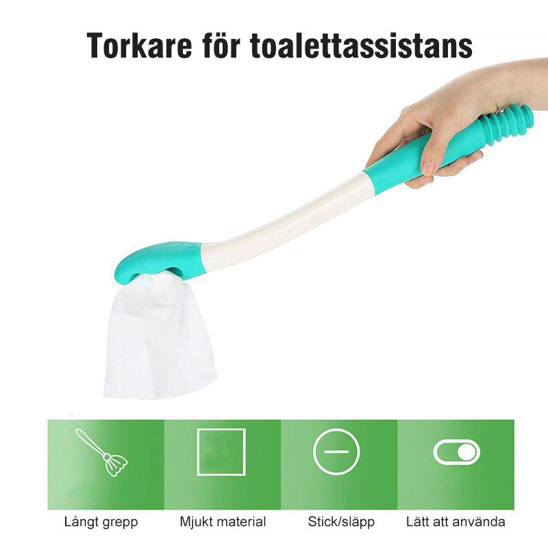 Verktyg för torkning med toalettpapper