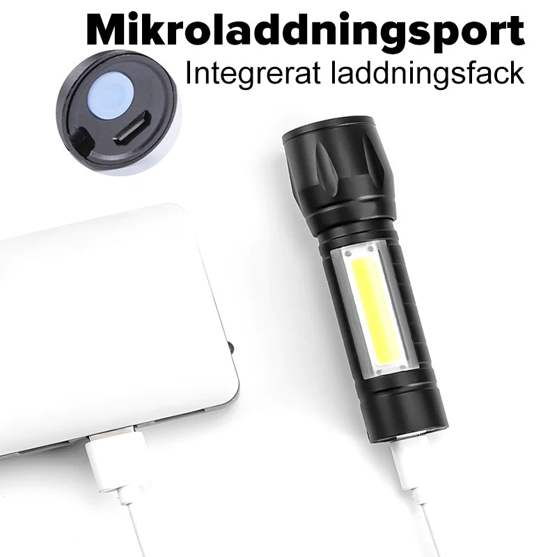 Mini bärbar ficklampa