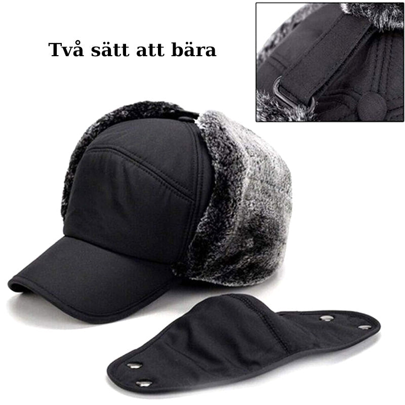 Unisex Vindtät Öron- och Ansiktsskyddshatt