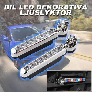 LED dekorativ bilbelysning, 2 st