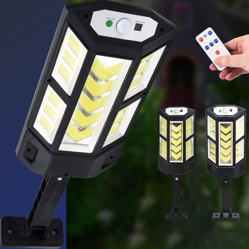 Super Ljus Jumbo Solar LED-lampa