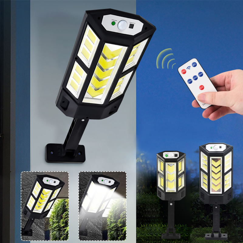 Super Ljus Jumbo Solar LED-lampa