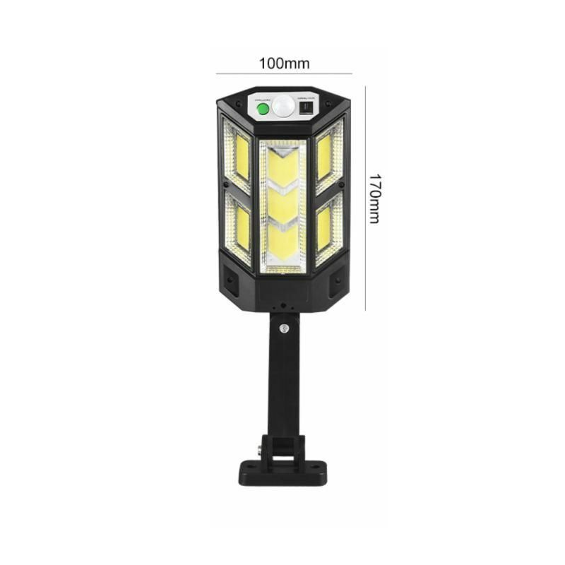 Super Ljus Jumbo Solar LED-lampa