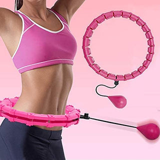 Löstagbar skarvad fitness hula hoop